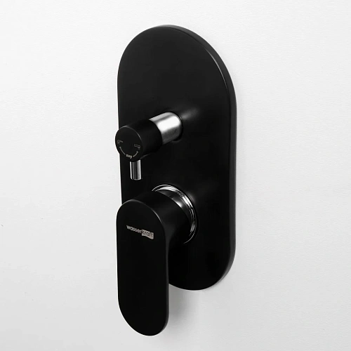 Смеситель для душа WasserKRAFT Elbe 7441 черный Смеситель для душа WasserKRAFT Elbe 7441 черный