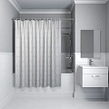 Штора для ванны IDDIS (BD05P18i11) 200x180 см, полиэстер Штора для ванны IDDIS (BD05P18i11) 200x180 см, полиэстер