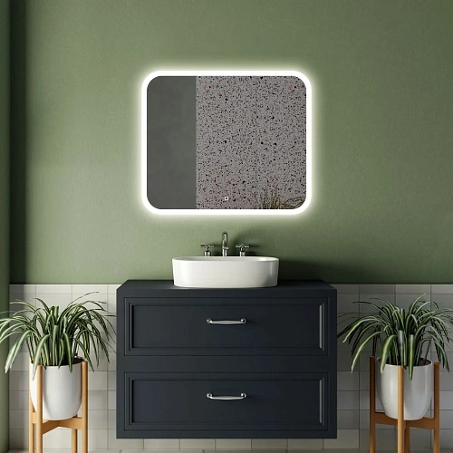 Зеркало ABBER See AG6109S-0.8 с подсветкой, сенсор, диммер Зеркало ABBER See AG6109S-0.8 с подсветкой, сенсор, диммер