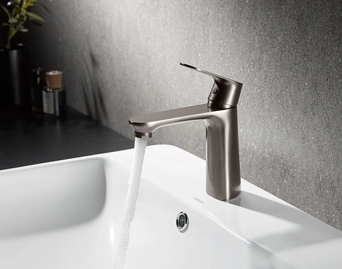 Смеситель для раковины ARROW AMP11848H90 серый Смеситель для раковины ARROW AMP11848H90 серый