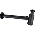 Сифон для раковины Boheme BLACK без клик-клака 609-B Сифон для раковины Boheme BLACK без клик-клака 609-B