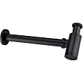 Сифон для раковины Boheme BLACK без клик-клака 609-B Сифон для раковины Boheme BLACK без клик-клака 609-B