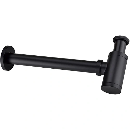 Сифон для раковины Boheme BLACK без клик-клака 609-B Сифон для раковины Boheme BLACK без клик-клака 609-B
