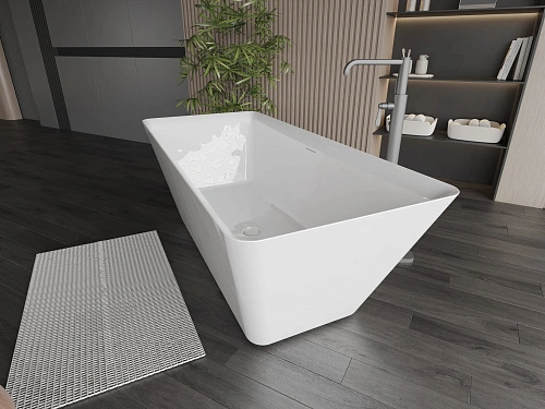 Ванна отдельностоящая AQUAme AQM3502GW белый Ванна отдельностоящая AQUAme AQM3502GW белый