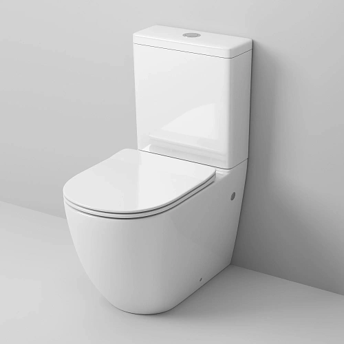 Унитаз напольный GROSSMAN GR-4446S 680x375x810 с тонкой крышкой Унитаз напольный GROSSMAN GR-4446S 680x375x810 с тонкой крышкой