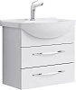 Тумба под раковину AQWELLA Allegro 65см Agr.01.06/2 подвесная, белая