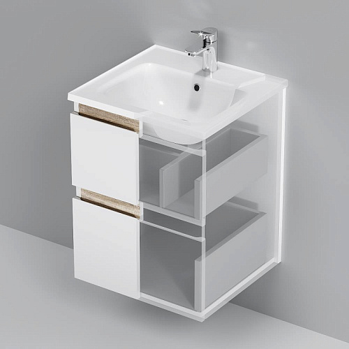 Тумба под раковину AM.PM X-Joy M85AFHX0502WG подвесная, 50 см, белый Тумба под раковину AM.PM X-Joy M85AFHX0502WG подвесная, 50 см, белый