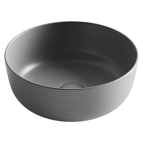 Раковина Ceramica Nova ELEMENT CN6073MH Антрацит матовый накладная Раковина Ceramica Nova ELEMENT CN6073MH Антрацит матовый накладная