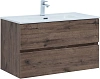 Тумба с раковиной Aquanet Алвита new 90 00335688 дуб веллингтон табак