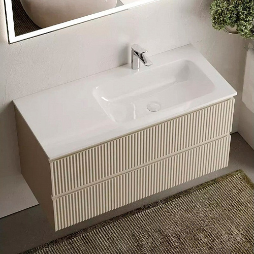 Тумба под раковину Sancos Snob R SNR100RCE beige soft Тумба под раковину Sancos Snob R SNR100RCE beige soft