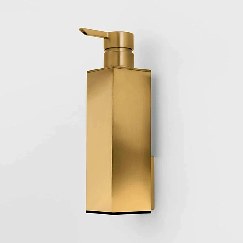 Дозатор жидкого мыла Colombo MiniQ B9343.OM подвесной, золото матовое Дозатор жидкого мыла Colombo MiniQ B9343.OM подвесной, золото матовое