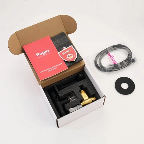 Гигиенический душ Raglo R23.56.06 встраиваемый с термостатом, черный Гигиенический душ Raglo R23.56.06 встраиваемый с термостатом, черный