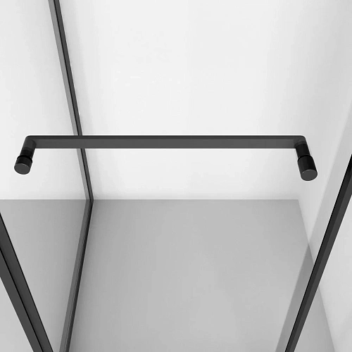 Душевой уголок Niagara Nova NG-6833-34BLACK (90x90x195) квадратная, раздвижная, черный матовый, стекло прозрачное Душевой уголок Niagara Nova NG-6833-34BLACK (90x90x195) квадратная, раздвижная, черный матовый, стекло прозрачное