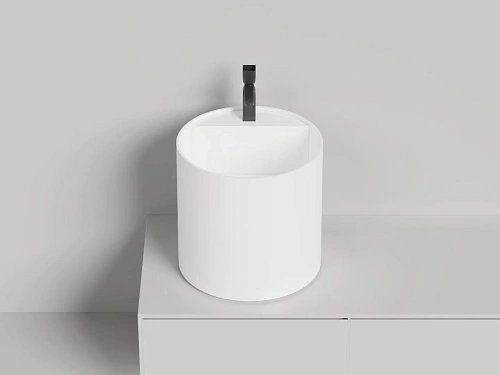 Раковина Salini ARMONIA ROUND TOP 03 130423TMF 450x450 накладная S-Stone Раковина Salini ARMONIA ROUND TOP 03 130423TMF 450x450 накладная S-Stone