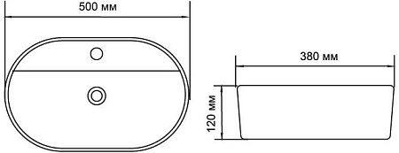 Раковина Aquanet Lake-2 LAKE-2 Раковина Aquanet Lake-2 LAKE-2