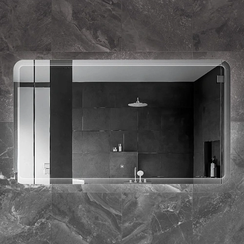 Зеркало CEZARES DUET с лазерной гравировкой подсветкой и сенсорным выключателем CZR-SPC-DUET-1400-800-LED-TCH 1400x800x30 Зеркало CEZARES DUET с лазерной гравировкой подсветкой и сенсорным выключателем CZR-SPC-DUET-1400-800-LED-TCH 1400x800x30