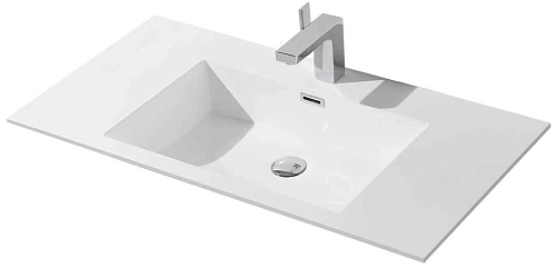 Раковина Vincea VCB-13100W из искусственного камня, цвет белый Раковина Vincea VCB-13100W из искусственного камня, цвет белый