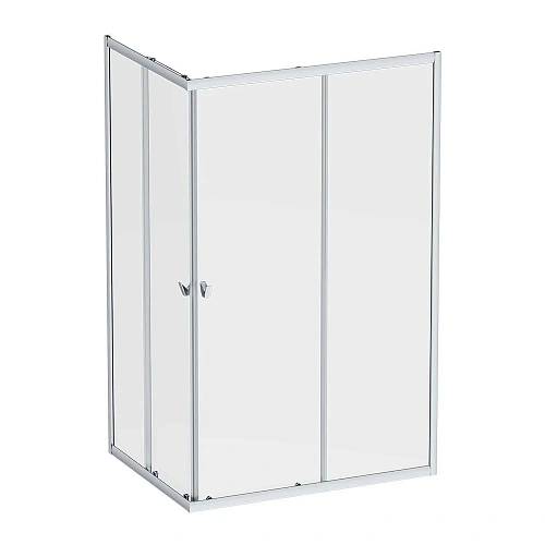 Душевой уголок AM.PM Sunny W87G-403-12090-MT 120x90 серебро, стекло прозрачное Душевой уголок AM.PM Sunny W87G-403-12090-MT 120x90 серебро, стекло прозрачное