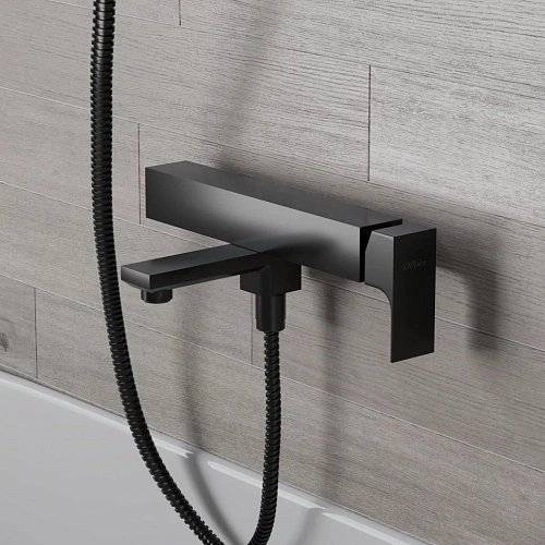 Смеситель для ванны Paini Grazia 21PZ111 без аксессуара, черный матовый Смеситель для ванны Paini Grazia 21PZ111 без аксессуара, черный матовый