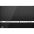 Клавиша смыва Alcaplast STRIPE-BLACK черная Клавиша смыва Alcaplast STRIPE-BLACK черная