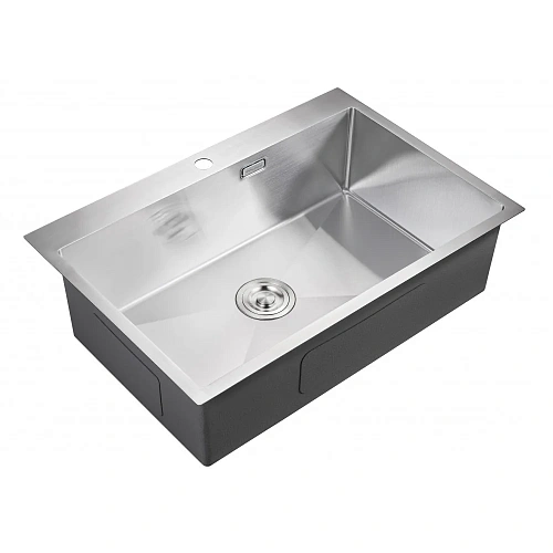 Кухонная мойка Milacio Denia 750 Steel (MC.77500) сталь нержавеющая Кухонная мойка Milacio Denia 750 Steel (MC.77500) сталь нержавеющая