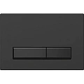 Клавиша смыва Aquatek Slim черная матовая (клавиши прямоугольные) KDI-0000025 Клавиша смыва Aquatek Slim черная матовая (клавиши прямоугольные) KDI-0000025