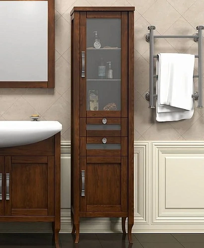 Шкаф-пенал Opadiris Мираж, светлый орех, правый (Р) 00-00000054 Шкаф-пенал Opadiris Мираж, светлый орех, правый (Р) 00-00000054