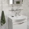 Полка STWORKI Glass Shelf 60 полкодержатели хром 440735 Полка STWORKI Glass Shelf 60 полкодержатели хром 440735