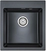 Кухонная мойка Paulmark ZEMAR, PM104651-BLM, черный металлик, 460х510 мм