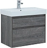 Тумба под раковину Aquanet Nova Lite 75 дуб рошелье (2 ящика) 00242273