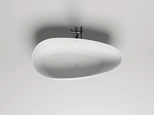 Ванна отдельностоящая Salini PAOLA 160х80 покраска по RAL полностью 1015103GF из искусственого камня S-Sense Ванна отдельностоящая Salini PAOLA 160х80 покраска по RAL полностью 1015103GF из искусственого камня S-Sense