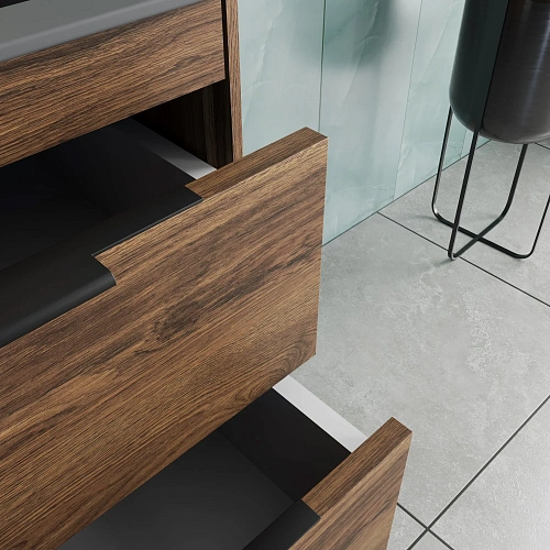 Тумба под раковину Vincea Chiara 2D 600 VMC-2C2600CO подвесная, C.Oak Тумба под раковину Vincea Chiara 2D 600 VMC-2C2600CO подвесная, C.Oak