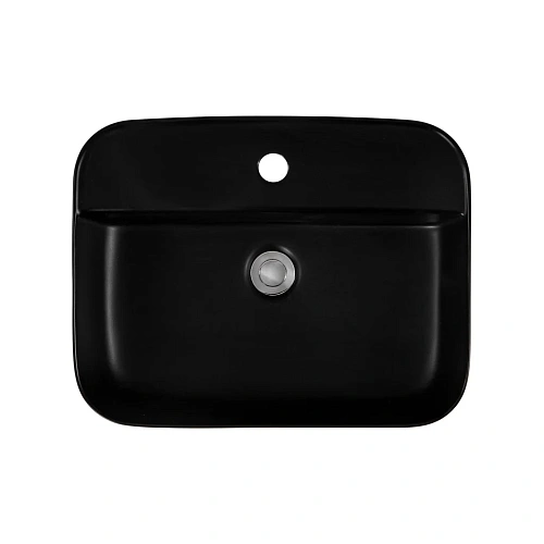 Раковина Aquatek ВЕГА AQ5506-MB 500x395x140 матовый черный, накладная Раковина Aquatek ВЕГА AQ5506-MB 500x395x140 матовый черный, накладная