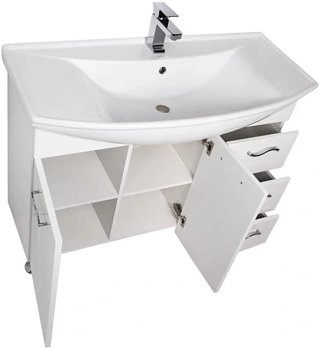 Комплект мебели Aquanet Моника 105 белый 00187564 Комплект мебели Aquanet Моника 105 белый 00187564