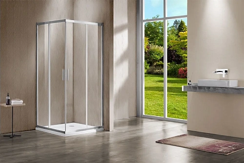 Душевой уголок Vincea Garda VSS-1G9011CL, 1100x900, хром, стекло прозрачное Душевой уголок Vincea Garda VSS-1G9011CL, 1100x900, хром, стекло прозрачное