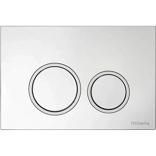 Клавиша смыва TECE TECEspring 9940101 с круглыми кнопками, хром глянцевый Клавиша смыва TECE TECEspring 9940101 с круглыми кнопками, хром глянцевый