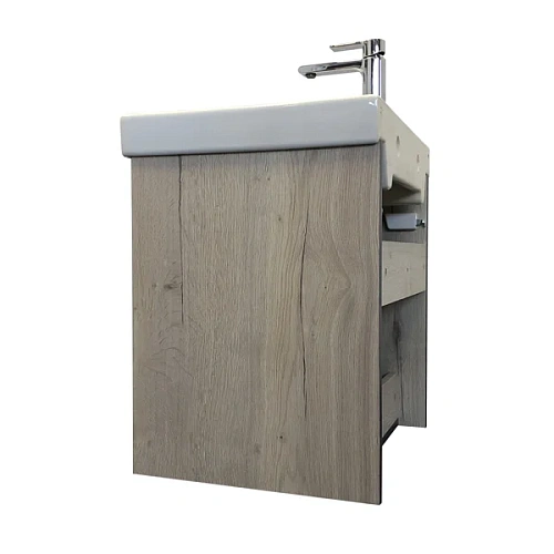 Тумба с раковиной Comforty Вена 55 00-00008928 дуб дымчатый раковина Адриана 55 Тумба с раковиной Comforty Вена 55 00-00008928 дуб дымчатый раковина Адриана 55