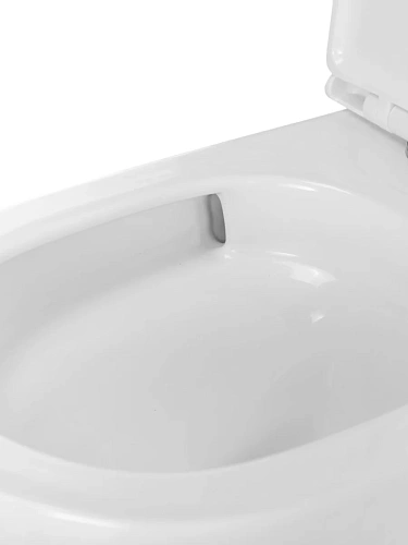 Унитаз подвесной BelBagno UNIQUE BB007CH-TOR/SC безободковый с сиденьем и смывом TORNADO Унитаз подвесной BelBagno UNIQUE BB007CH-TOR/SC безободковый с сиденьем и смывом TORNADO