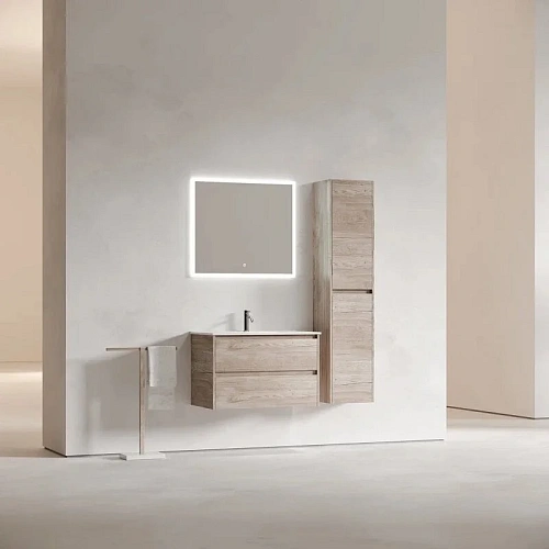 Тумба под раковину Sancos Libra LB80EG 790х450х500 дуб галифакс натуральный, подвесная Тумба под раковину Sancos Libra LB80EG 790х450х500 дуб галифакс натуральный, подвесная