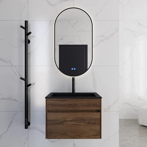 Тумба под раковину Vincea Chiara 600 VMC-2C600CO подвесная, C.Oak Тумба под раковину Vincea Chiara 600 VMC-2C600CO подвесная, C.Oak