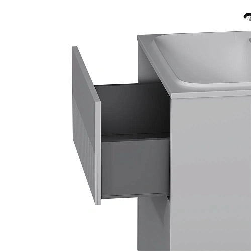 Тумба под раковину AM.PM Func M8FFUX0602WM push-to-open, 60 см, белый матовый Тумба под раковину AM.PM Func M8FFUX0602WM push-to-open, 60 см, белый матовый