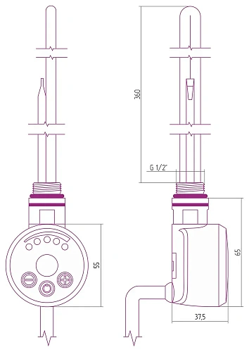 Тэн Сунержа MEG 1.0 300W 03-1517-0001 Золото Тэн Сунержа MEG 1.0 300W 03-1517-0001 Золото