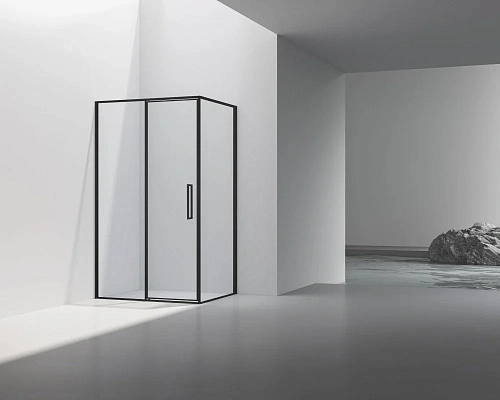 Душевой уголок Vincea Slim 8mm VSR-4SLP9012CLB, 1200x900, черный, стекло прозрачное Душевой уголок Vincea Slim 8mm VSR-4SLP9012CLB, 1200x900, черный, стекло прозрачное