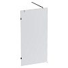 Картинка анонса товара «душевая перегородка am.pm x-joy w94wi-100-f1-mte 100x195, стекло прозрачное 6 мм с покрытием, профиль хром матовыйо»