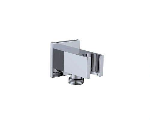 Шланговое подключение CEZARES CZR-AI12-01 с держателем ручного душа, хром Шланговое подключение CEZARES CZR-AI12-01 с держателем ручного душа, хром