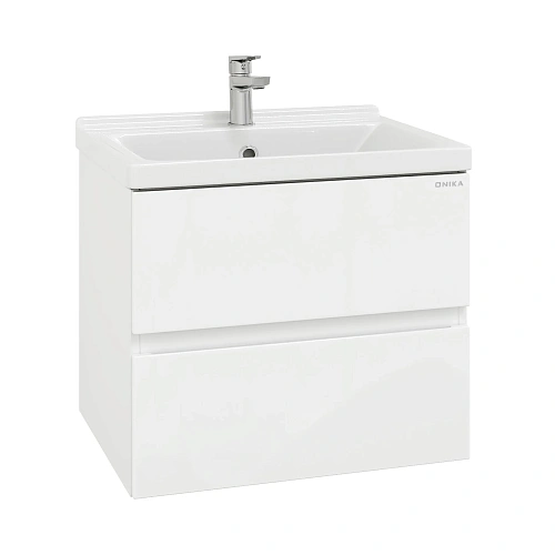 Тумба под раковину Onika Эвада 60 см 106156 подвесная, белая (для Миранда 60) Тумба под раковину Onika Эвада 60 см 106156 подвесная, белая (для Миранда 60)