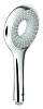 Картинка анонса товара «душевая лейка grohe rainshower icon 100 (1 режим) с ограничением расхода воды, хром (27377000)»