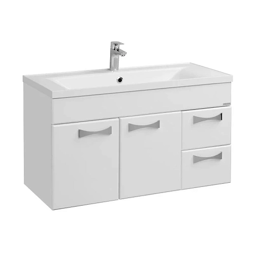 Тумба с раковиной Aquaton Диор 100 (1A1677K1DR010) белая Тумба с раковиной Aquaton Диор 100 (1A1677K1DR010) белая