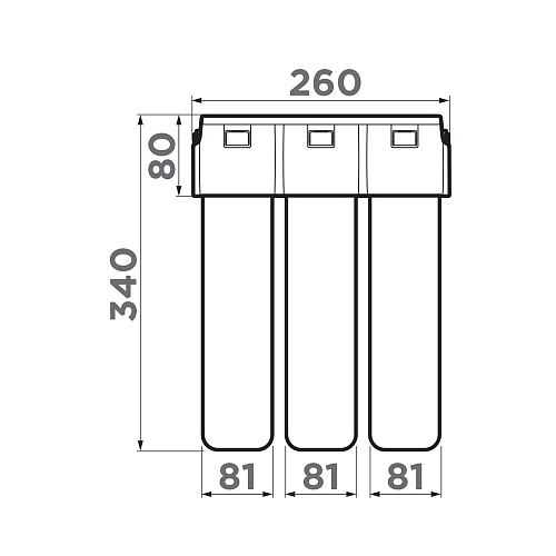 Фильтр для воды Omoikiri Pure Drop Lite 4998028 Фильтр для воды Omoikiri Pure Drop Lite 4998028