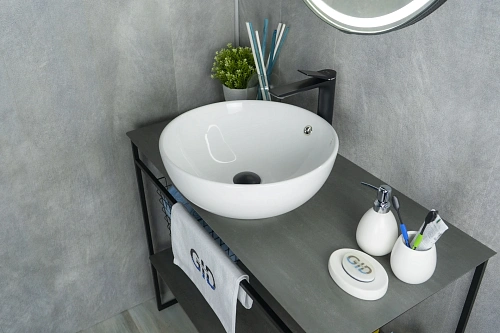 Раковина Gid N9003a 51103 накладная белая 43x43x17.5 Раковина Gid N9003a 51103 накладная белая 43x43x17.5